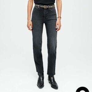 RE/DONE comfort high rise stove pipe jean